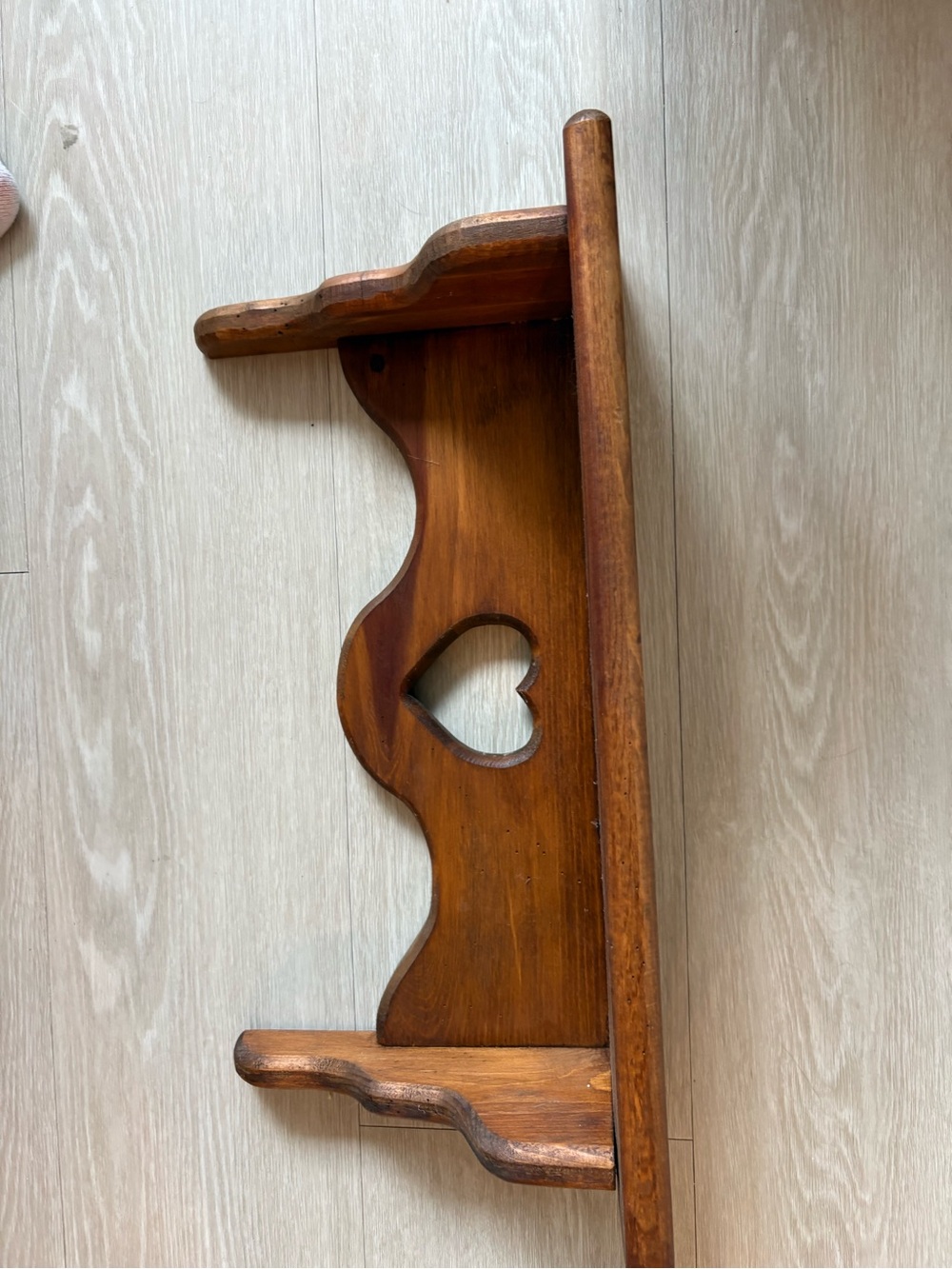 18” Cottagecore Wooden Heart Wall Shelf🤎✨ - Picture 14 of 14